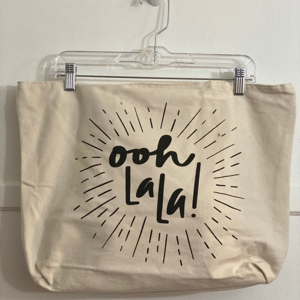 Ooh LaLa Cotton Tote Bag